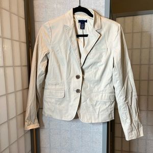 J Crew lined blazer in khaki
